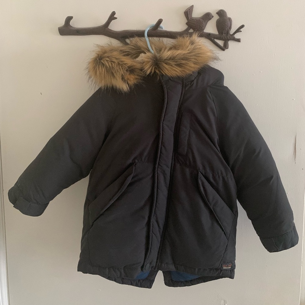 ZARA toddler boy warm winter coat.